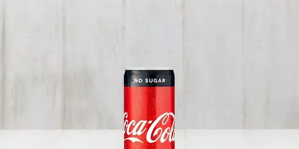 Cans Coke No Sugar