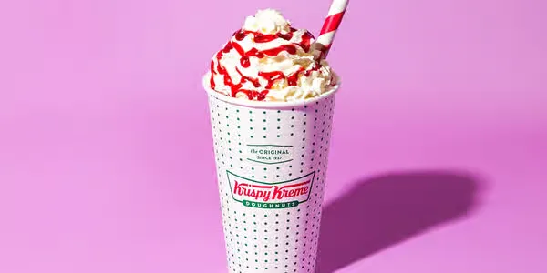 Strawberries & Crème Kreme Shake