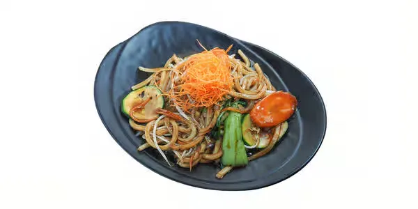 Fried Udon with Vegetable