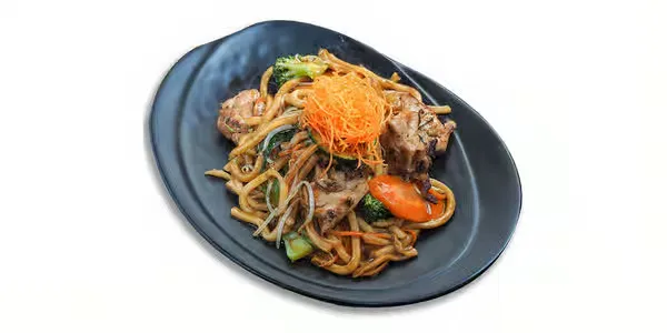 Fried Udon with Chicken & Vegetable